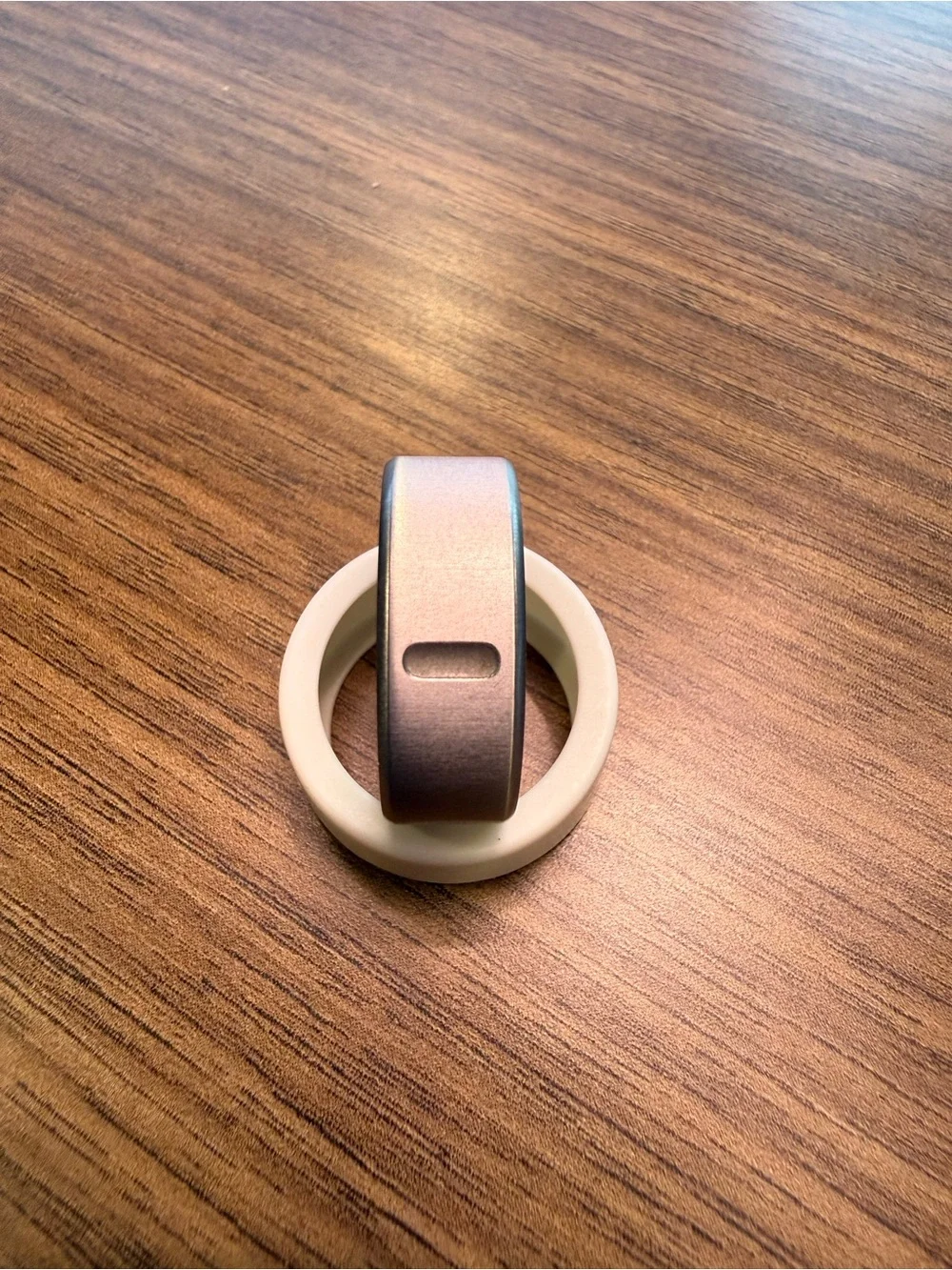 Oura Brushed Silver Smart Ring